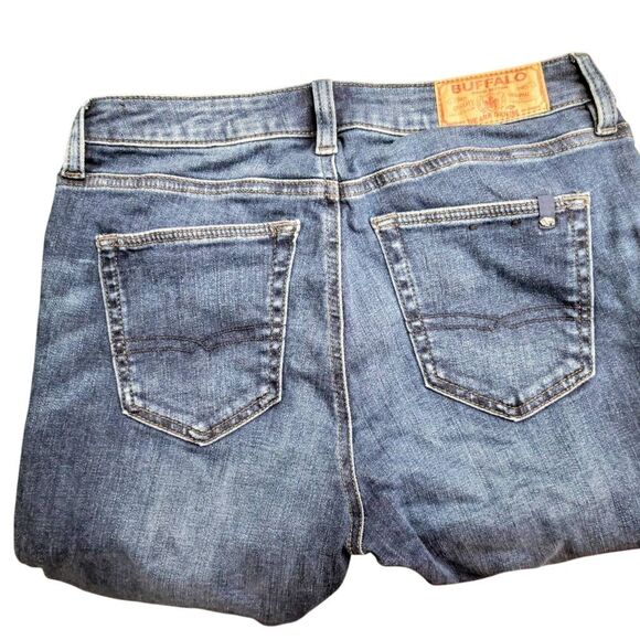 Mid Rise Skinny Alexa Jeans in Mid Blue Buffalo David Britton - Picture 8 of 15